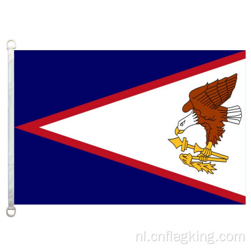 100% polyester 90*150CM Amerikaans Samoa banner